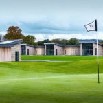 Modern luxury golf lodges