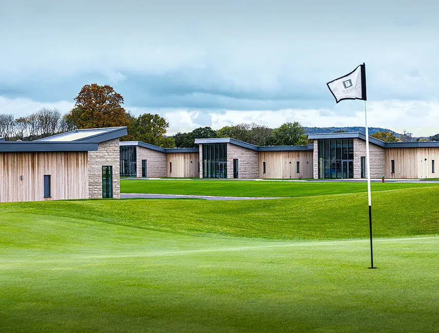 Modern luxury golf lodges