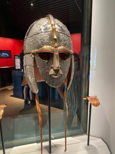 Ancient artefacts at Sutton Hoo