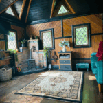 Colehurst lake cabin inside