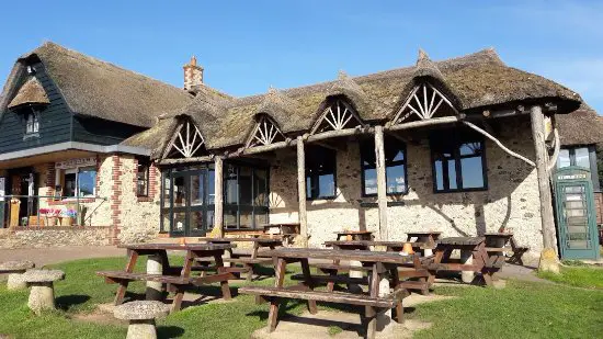 image of the Sea Shanty cafe in Branscombe