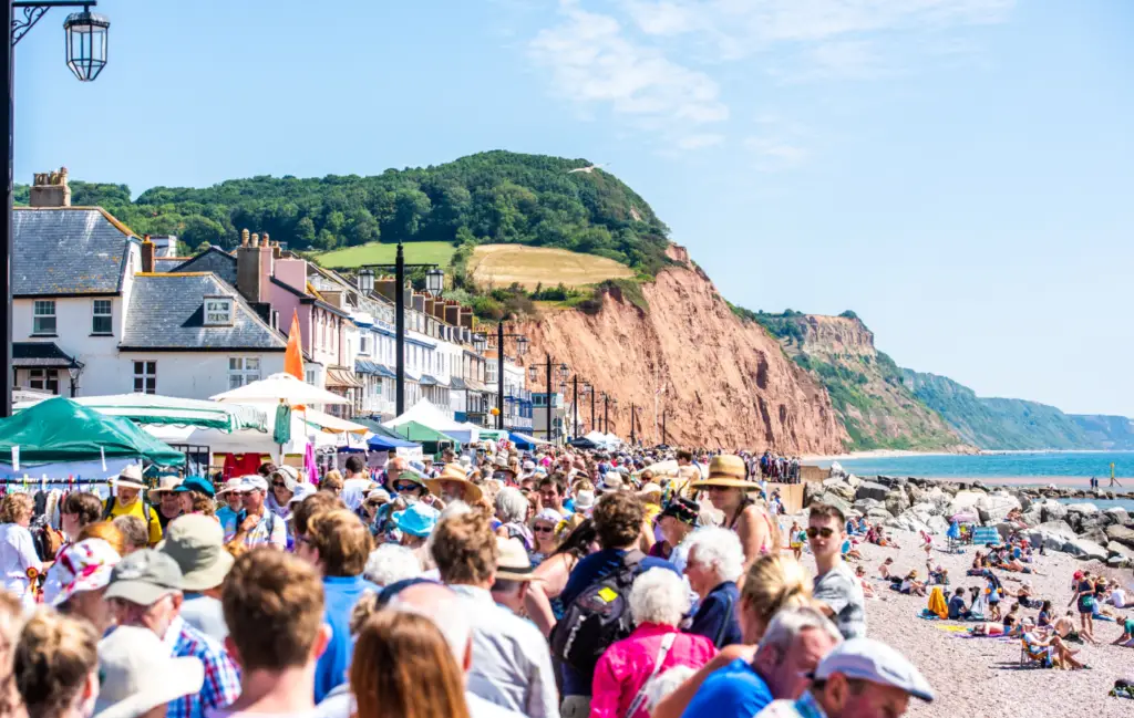 image of the Sidmouth folk festival