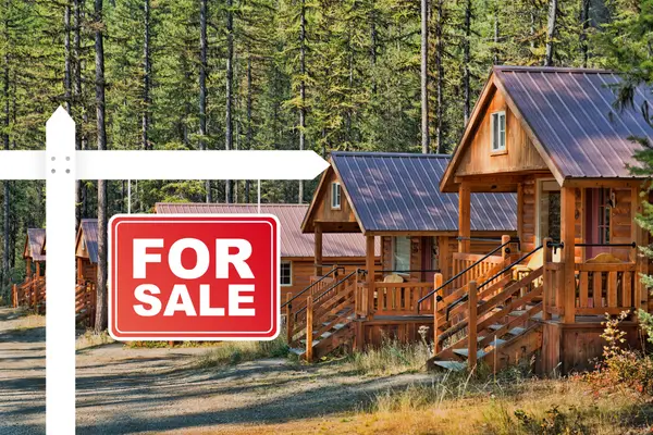 Lodges for sale graphic