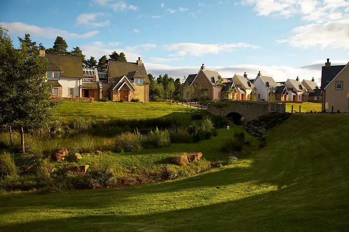 Glenmore golf lodges at Gleneagles in Scotland