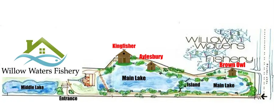 Willow Waters site map