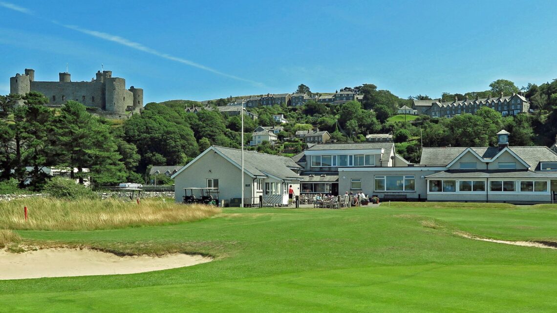 The Dormy lodge at Royal St Davids golf club
