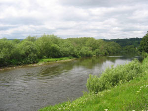 A priavte stretch of the River Wye